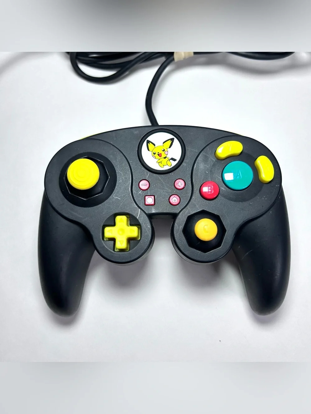 PDP Official Wired Fight Pad Pro Controller Pichu Edition Nintendo Switch
